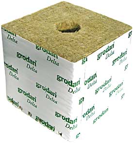 Rockwool Cubes